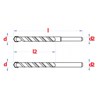 Betonboor Prof - 8x120mm  Sharpware